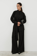 Рубашка с драпировкой