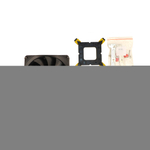 Кулер для процессора TESLA SHADOW SE224, 1х120мм, 800~1800rpm, 4-pin, Al+Cu, черный, 57CFM, 24дБ, 4-PIPE, TDP 210Вт, INTEL 1700/1200/115x/2011/2066, AMD AM5/AM4 (TSL-SE-224-XTS)