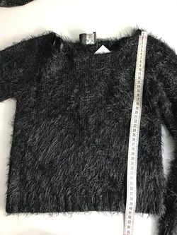 Джемпер AX супер пушистый, для стильного образа, маркировка S/M, по замерам 42 размер