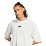 Баскетбольная женская футболка adidas Climacool One Rep at a Time Training Graphic White T-shirt