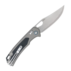 Нож складной SRM 9203-AK Retriever Beadblast (140Cr Laminated, Grey Aluminum/Black G10)