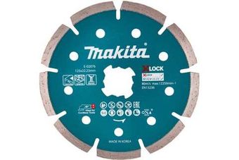 Диск алмазный сегментированный с системой X-LOCK 125x22.23 мм Makita E-02076