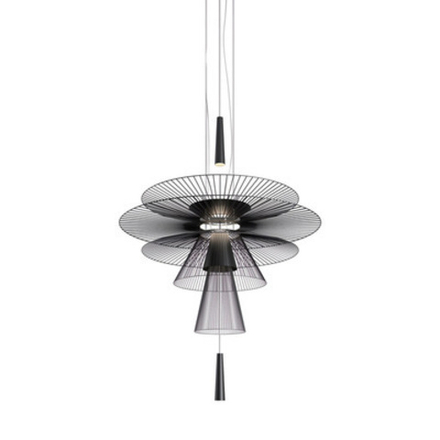 Pendant design lamp  GRAVITY (L) by Forestier (Black)