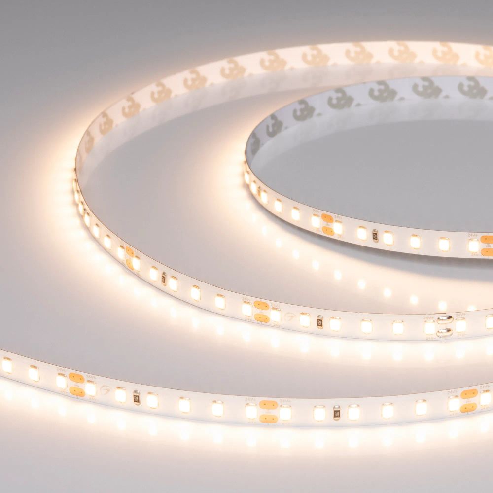 Светодиодная лента UL-A120-8mm 24V Warm2700 (2 W/m, IP20, 5m) (Arlight, Открытый) 057523