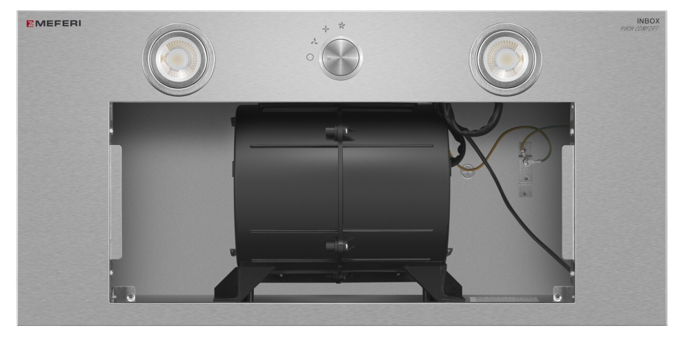 Полновстраиваемая вытяжка Meferi INBOX60IX PUSH COMFORT фото 6