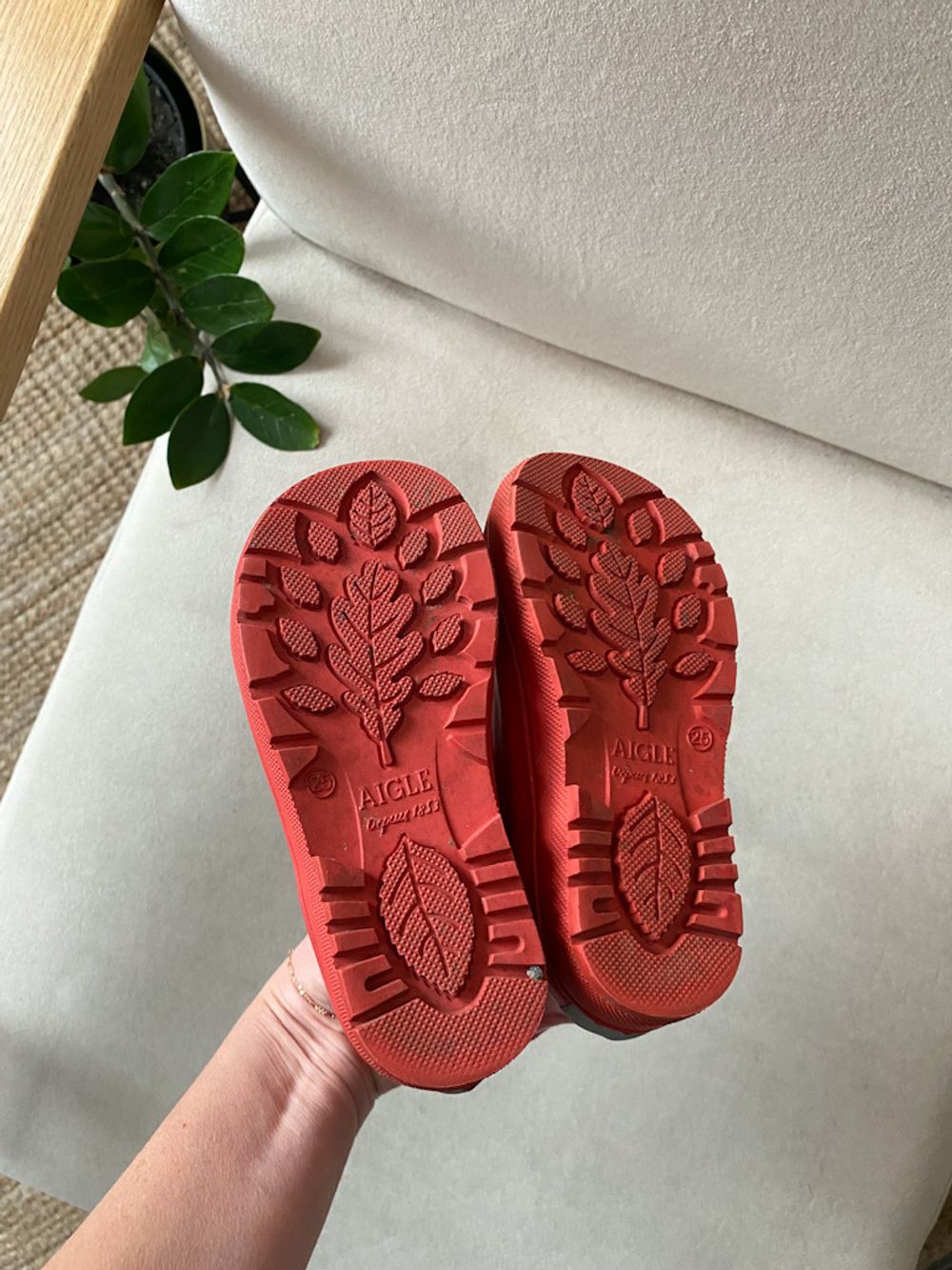 Резиновые полусапоги Aigle, 25,5