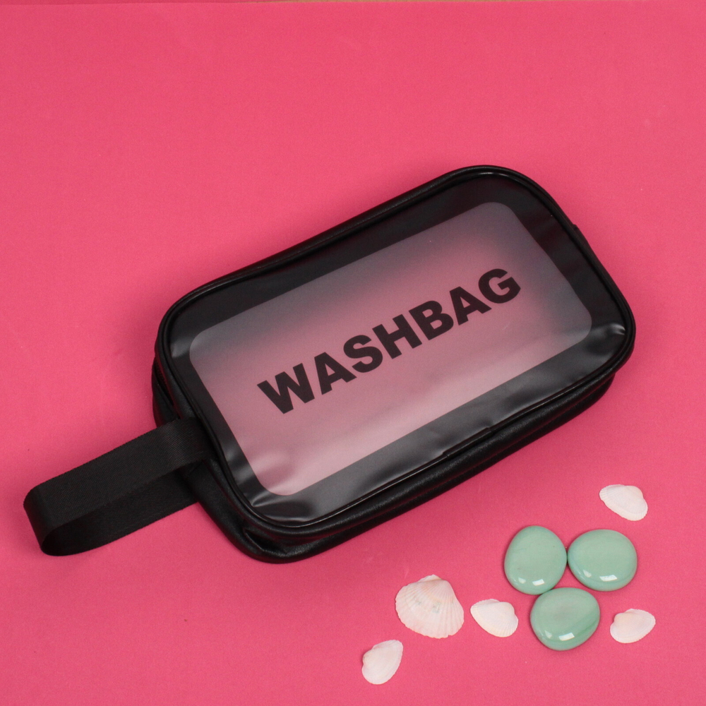 Косметичка универсальная «Bon Salon medium», цвет черный, 9*15*25см