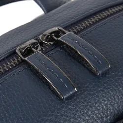 Рюкзак Piquadro Modus Special из натуральной кожи синий (CA3214MOS/BLU) 8