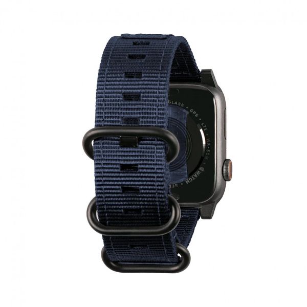 Ремень нейлоновый UAG Nato Eco Strap для Apple Watch 44/42 темно-синий (Mallard)