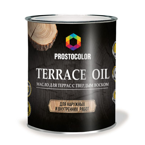 101157-1 Масло для террас PROSTOCOLOR (платина) 10л