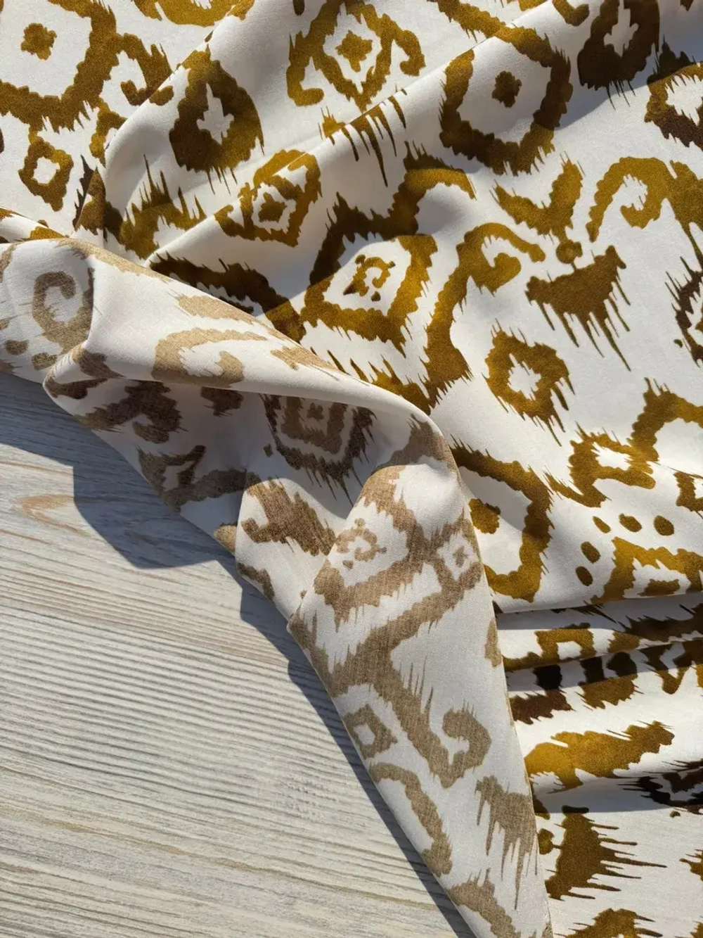 Ткань для шитья 2,5 м штапель вискоза принт