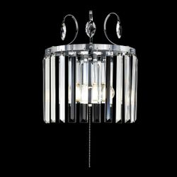 Citilux Инга CL335321 Бра хрустальное с выключателем Хром
