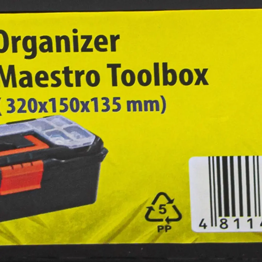 Ящик пластмассовый 13'', 320x150x135мм WMC TOOLS WMC-PO.06