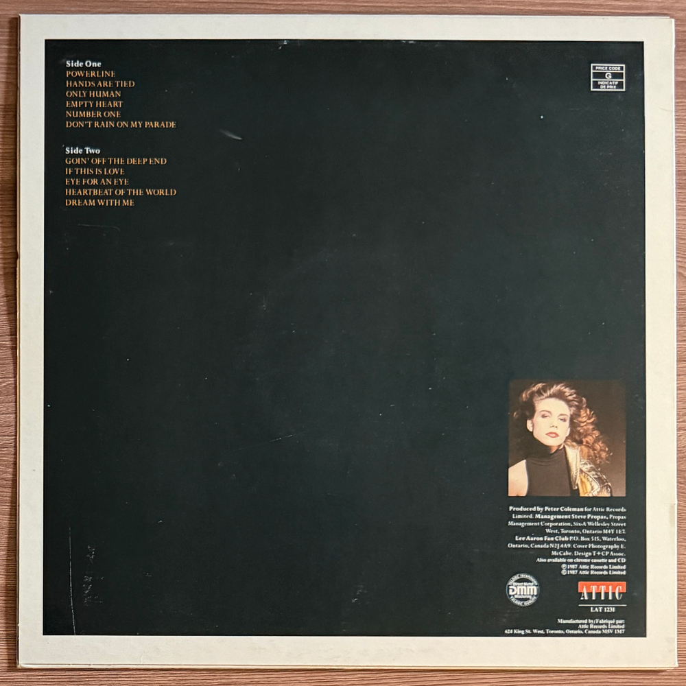 Виниловая пластинка Lee Aaron - Lee Aaron LP