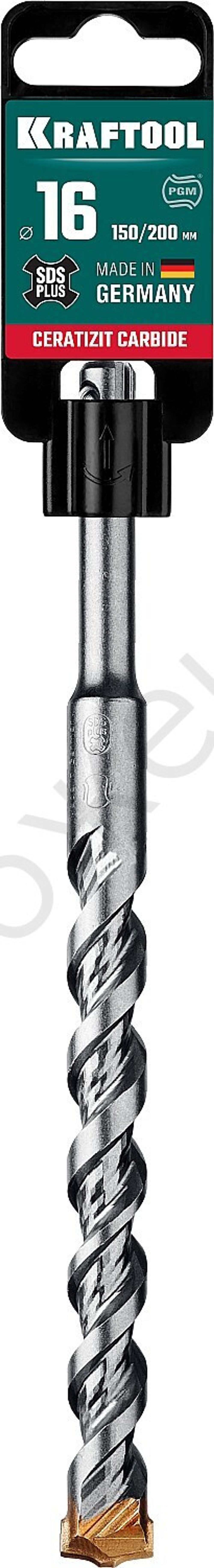 KRAFTOOL CERATIZIT CARBIDE 16 х 200 мм, SDS-plus бур (29320-210-16)