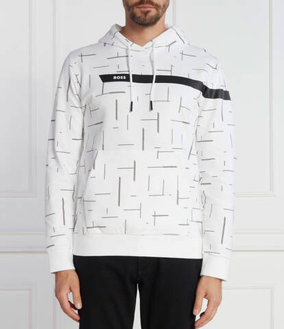 Худи Soody 1 BOSS GREEN - белый(50498277)