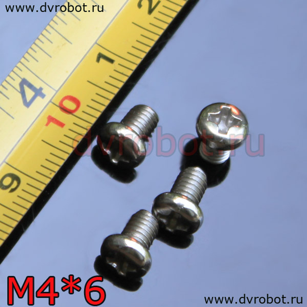Болт М4*6