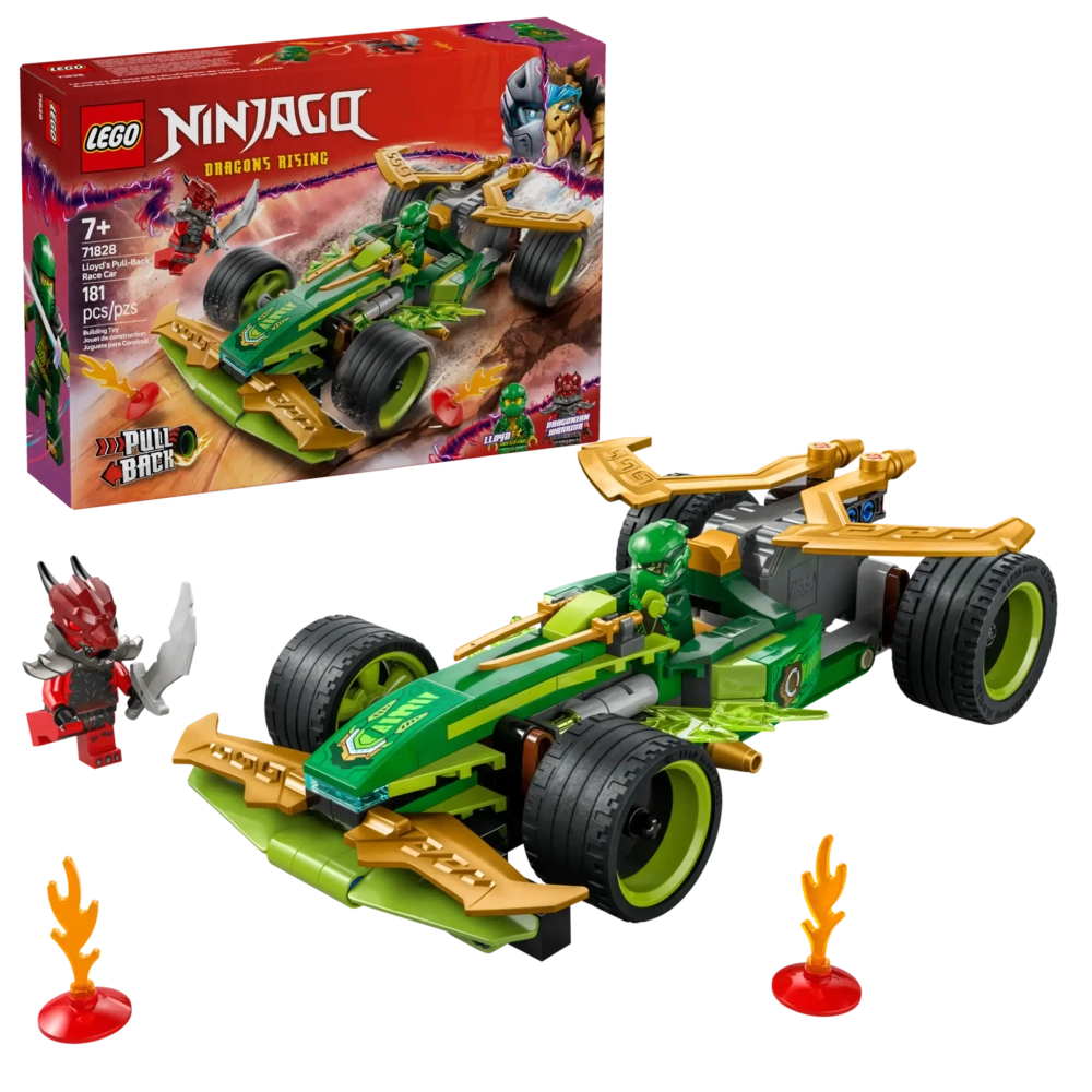 Конструктор LEGO Ninjago 71828 Инерционный гоночный автомобиль Ллойда
