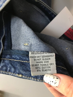 Джинсы Golden Cut лаконичные, маркировка 27, визуально на 42 размер