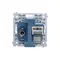 Donel R98 Механизм Компьютерной+спутниковой розетки RJ45+SAT, серия (тип) DA