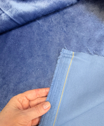 Ткань бархатная 100% хлопок (Италия) ш-140см 1 м