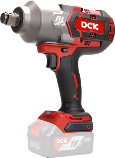 Гайковерт аккум ударный бесщеточный DCK KDPB998 (TYPE Z), 18В, 3/4 ". 1000НМ, без АКб и З/У