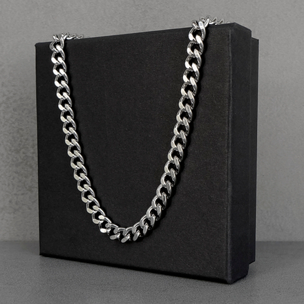 Цепочка из нержавеющей стали, панцирное плетение