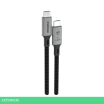 Кабель Momax Elite DC39D USB-C/USB-C 1м Black