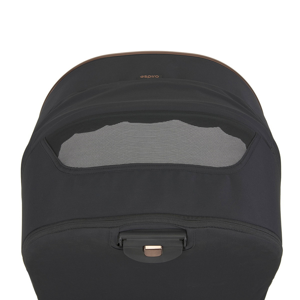 Детская коляска 3 в 1 Espiro Code 2025 и автокресло Pi Black 10 clever black/Чёрный (Black 110)