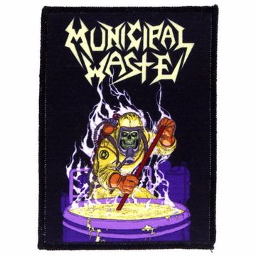 Нашивка Municipal Waste зомби-ядерщик (738)