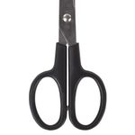 Ножницы BRAUBERG "Standard" 230 мм, черные, классической формы, 2-х сторонняя заточка, 237098