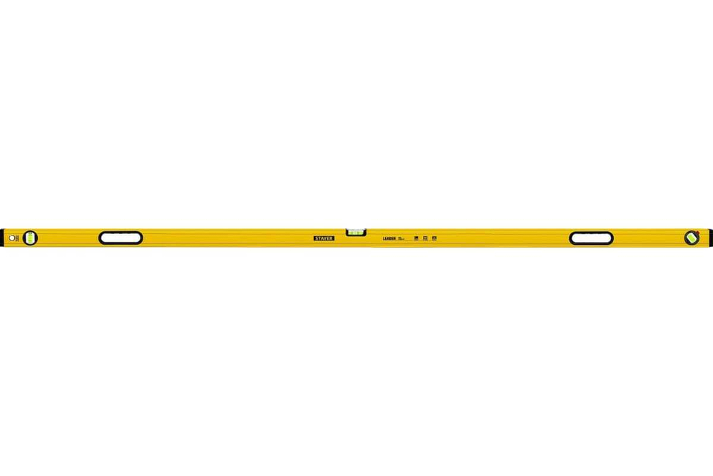 Cтроительный фрезерованный уровень STAYER Leader 2000 мм 3466-200_z01
