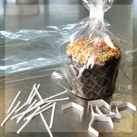 Пакет для сладостей/куличей 34х42 (с донной складкой) 5 шт.