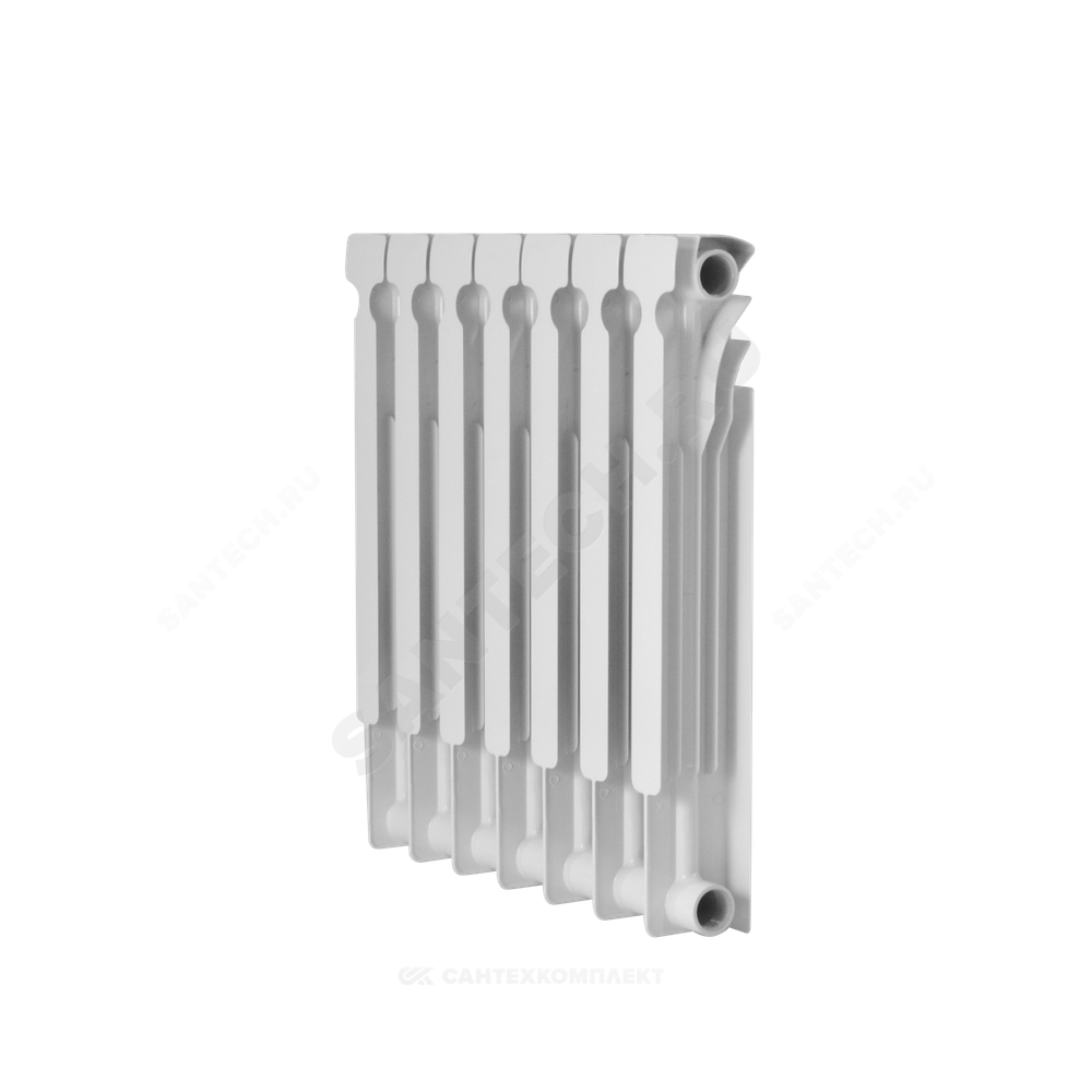 Радиатор биметаллический Ultra Plus 500 10 секций Qну=1430 Вт RAL 9016 (белый) Ogint .