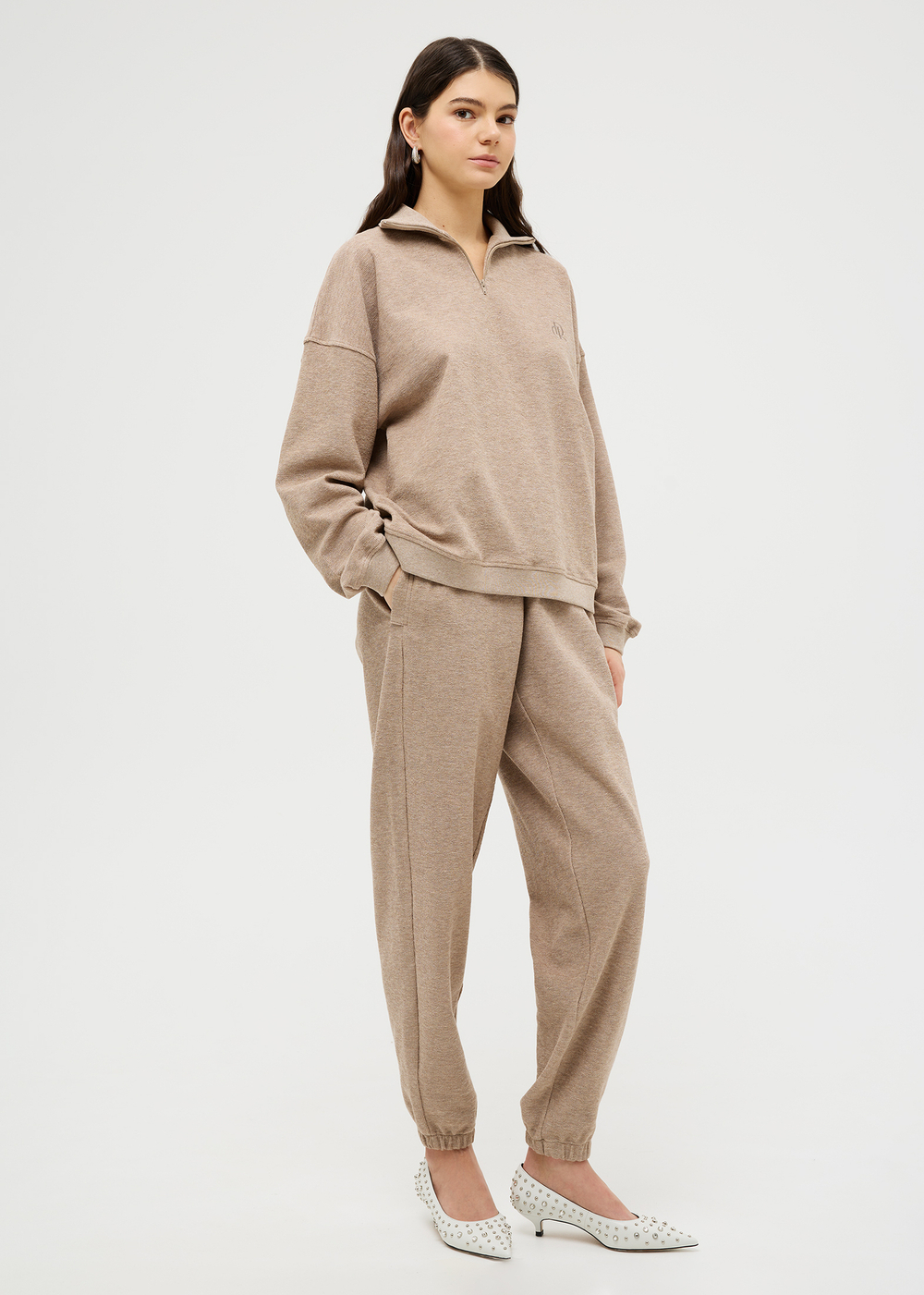 Свитшот с молнией