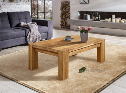 Стол журнальный из массива дуба Клермон-03