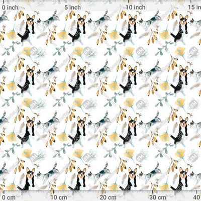 Кардиган корги на светлом by juliafast77 500 DPI