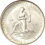 50 центов Cincinnati 1936 D