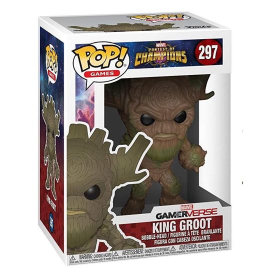 Фигурка Funko POP! Bobble Marvel Games Contest of Champions King Groot 26707