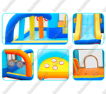 Батут для детей для дома "Веселая игра" 4*4*2,5 м