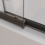 Шторка на ванну Cezares SLIDER-VF-11-90/150-C-GM