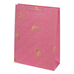 GAEM Пакет подарочный (бумага 210г/м2, блок микс 12шт), L31 W12 H42 см, 4в.