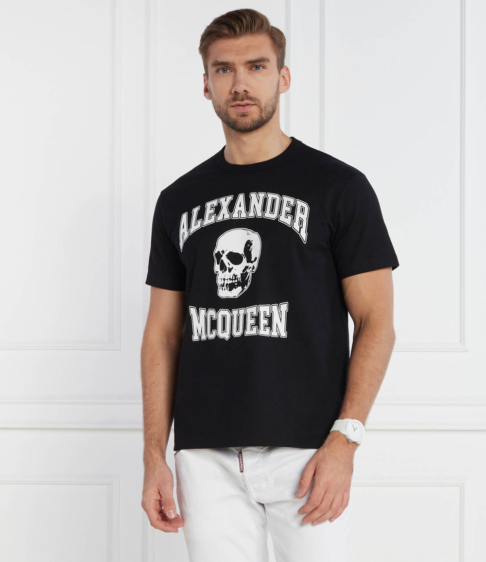 Футболка Alexander McQueen - черный(759442 QVZ29)