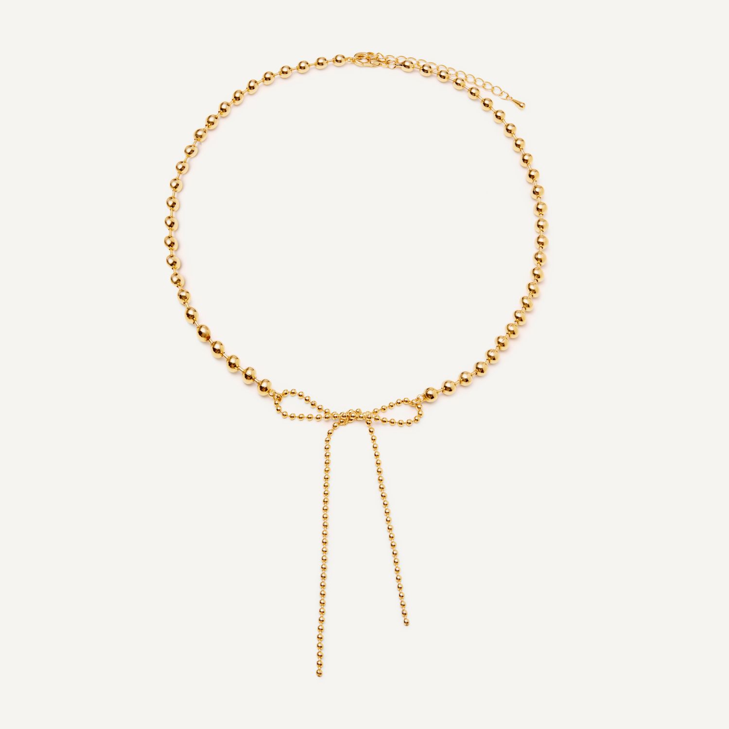 Колье Imbue Bow Necklace – Gold