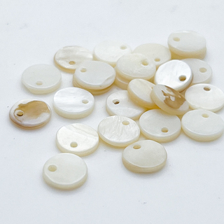 Перламутр, подвеска, размер около 8 мм, цена за набор 10 шт