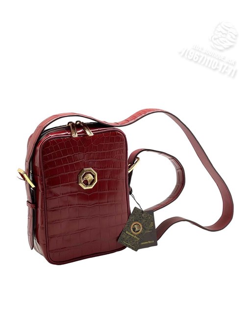 Мессенджер-Сумка через плечо Stefano Ricci из кожи крокодила