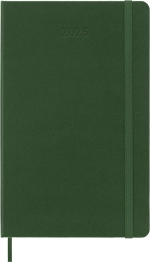 Еженедельник на 2025 год Moleskine Classic (DHK1512WN3) 13х21см твердая обложка зеленый