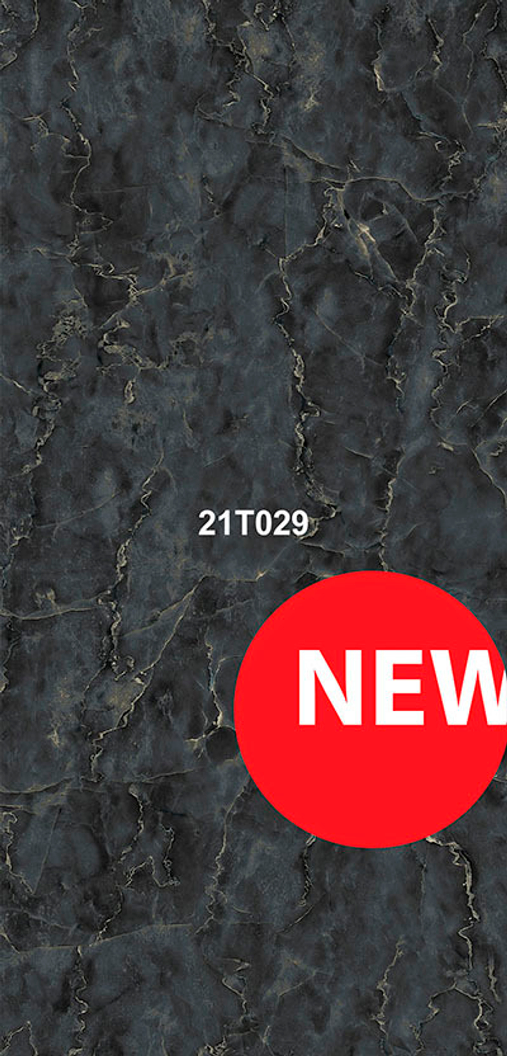 Панель ПВХ термопечать Мрамор вулкано 21T029 2700х250 мм