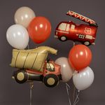 Шар (29''/74 см) Фигура, Самосвал, Сатин, 1 шт.