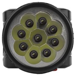 Фонарь налобный светодиодный Трофи TG9 аккумуляторный мощный яркий 2 режима черный